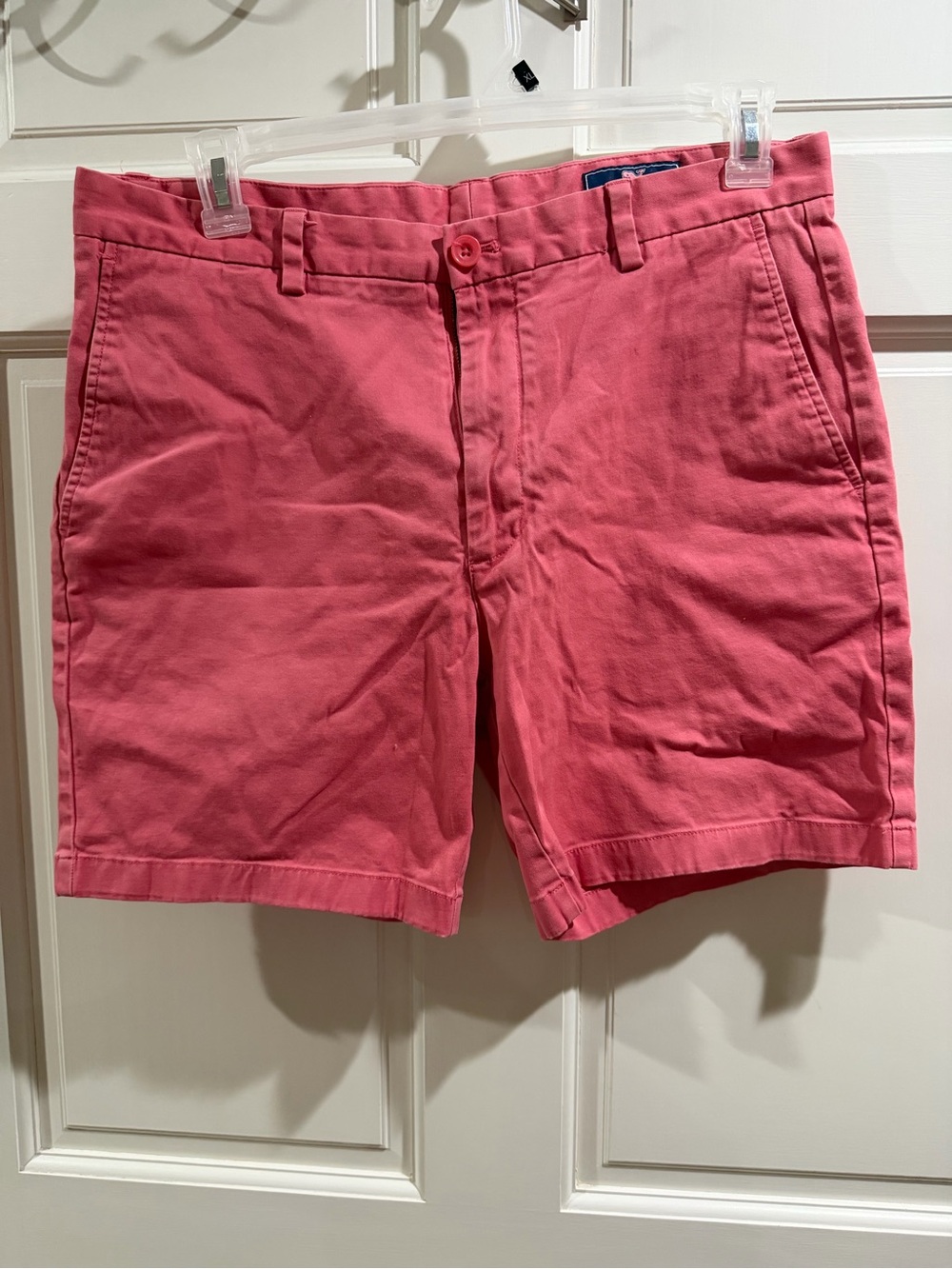 Vineyard and Vine Breaker Short  Men's Pink Cotton Chino Shorts Size 34